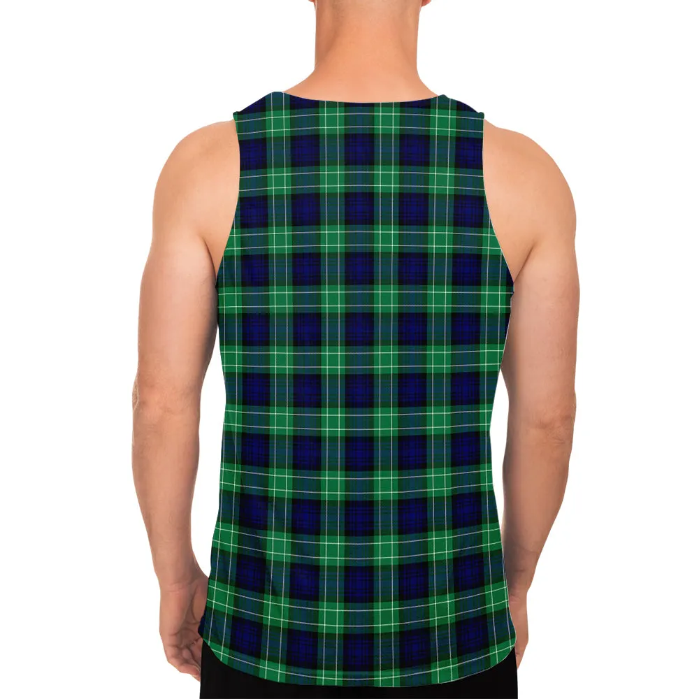 Abercrombie Tartan Mens Tank Top with Family Crest