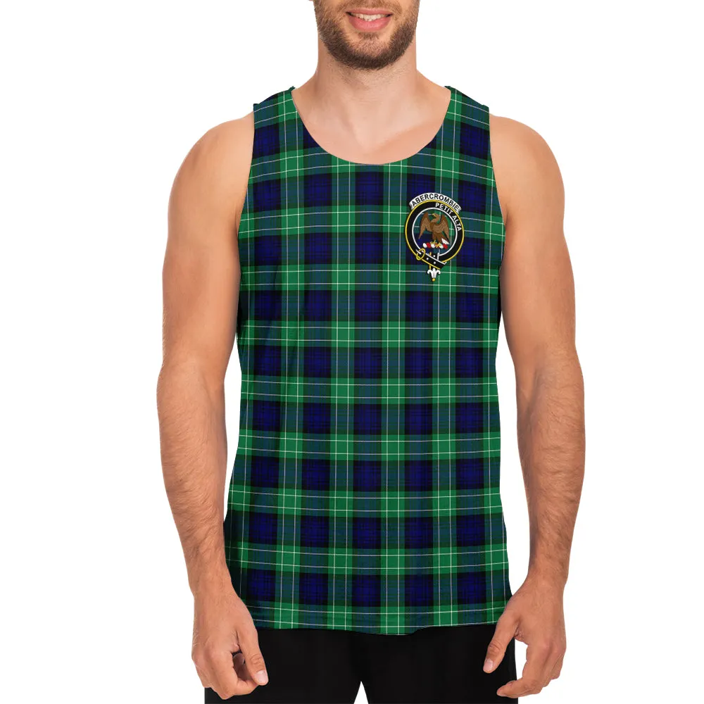 Abercrombie Tartan Mens Tank Top with Family Crest