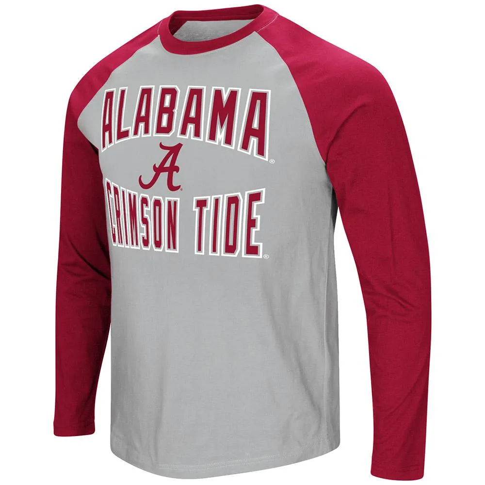 Alabama Crimson Tide Colosseum "Cajun" Style Raglan LS T-Shirt