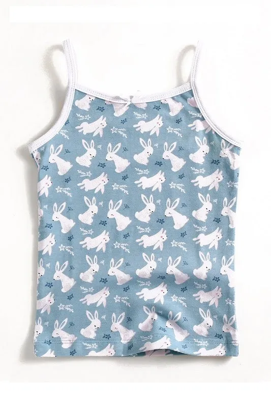 Baby Bunny Pattern Tank Top