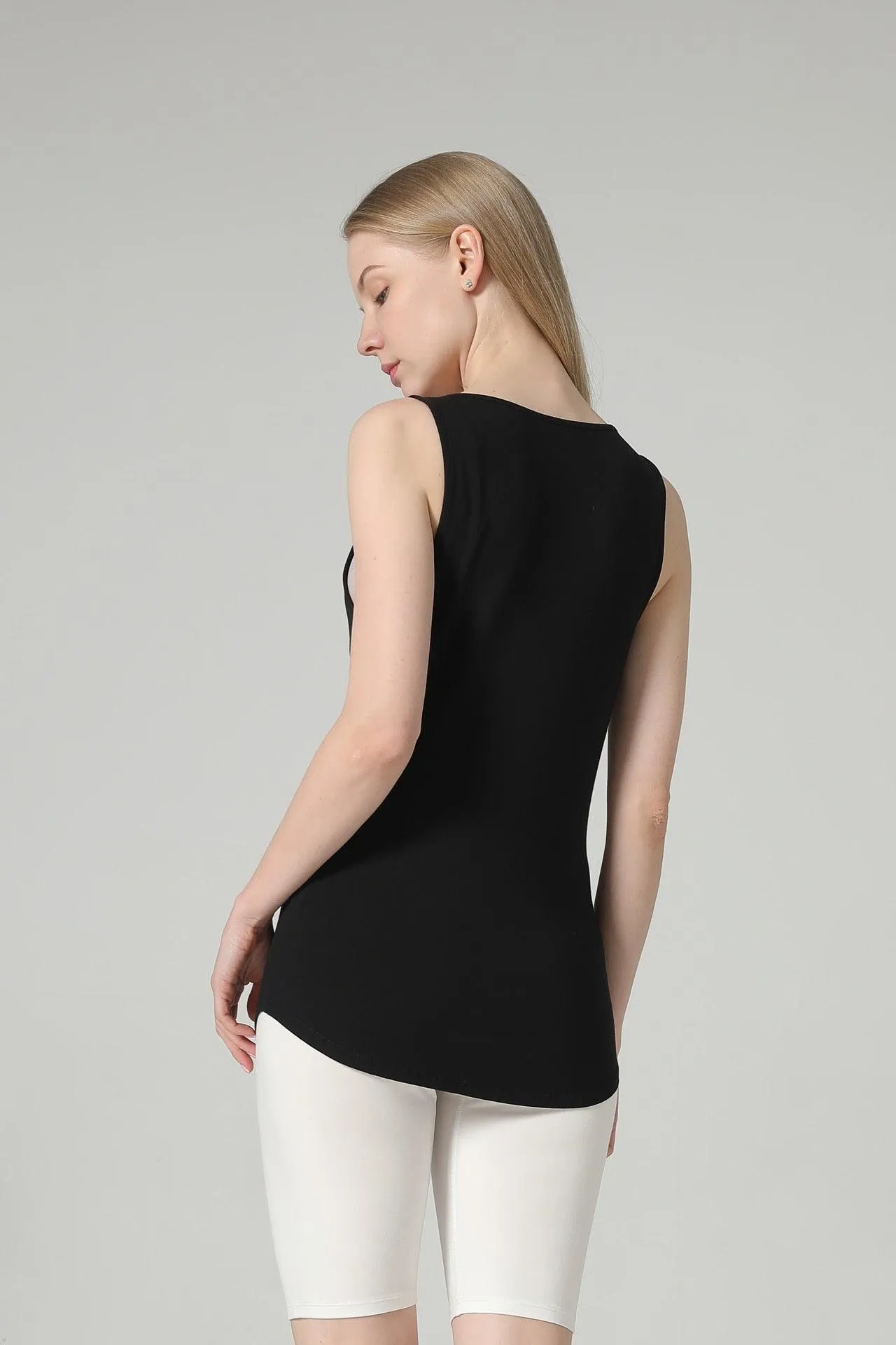 Bamboo Curved Hem Sustainable Tank