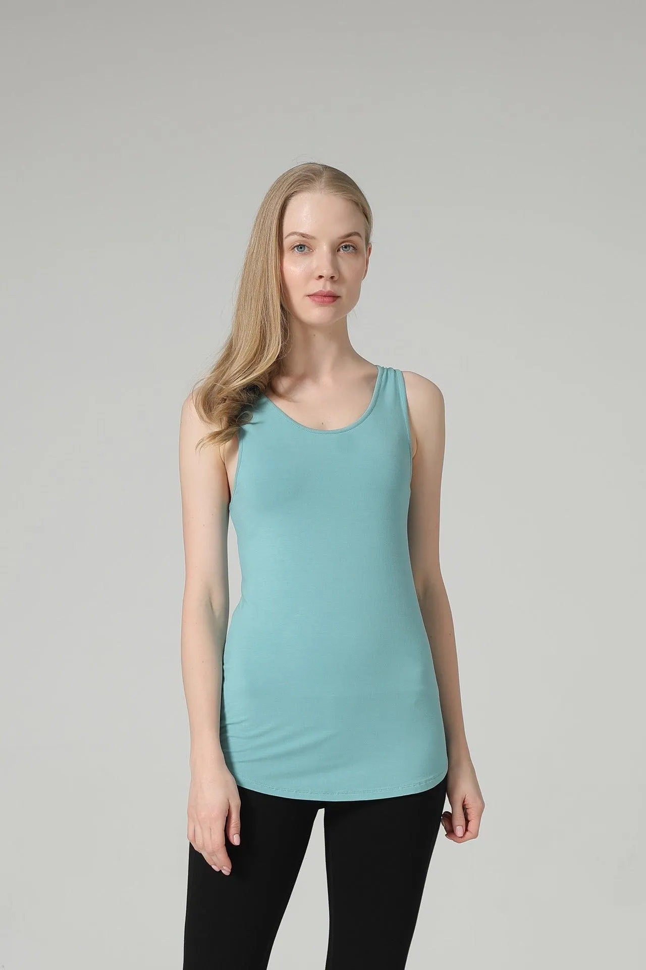 Bamboo Curved Hem Sustainable Tank