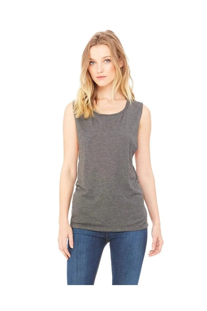 Bella Canvas B8803: Ladies' Flowy Scoop Muscle Tank