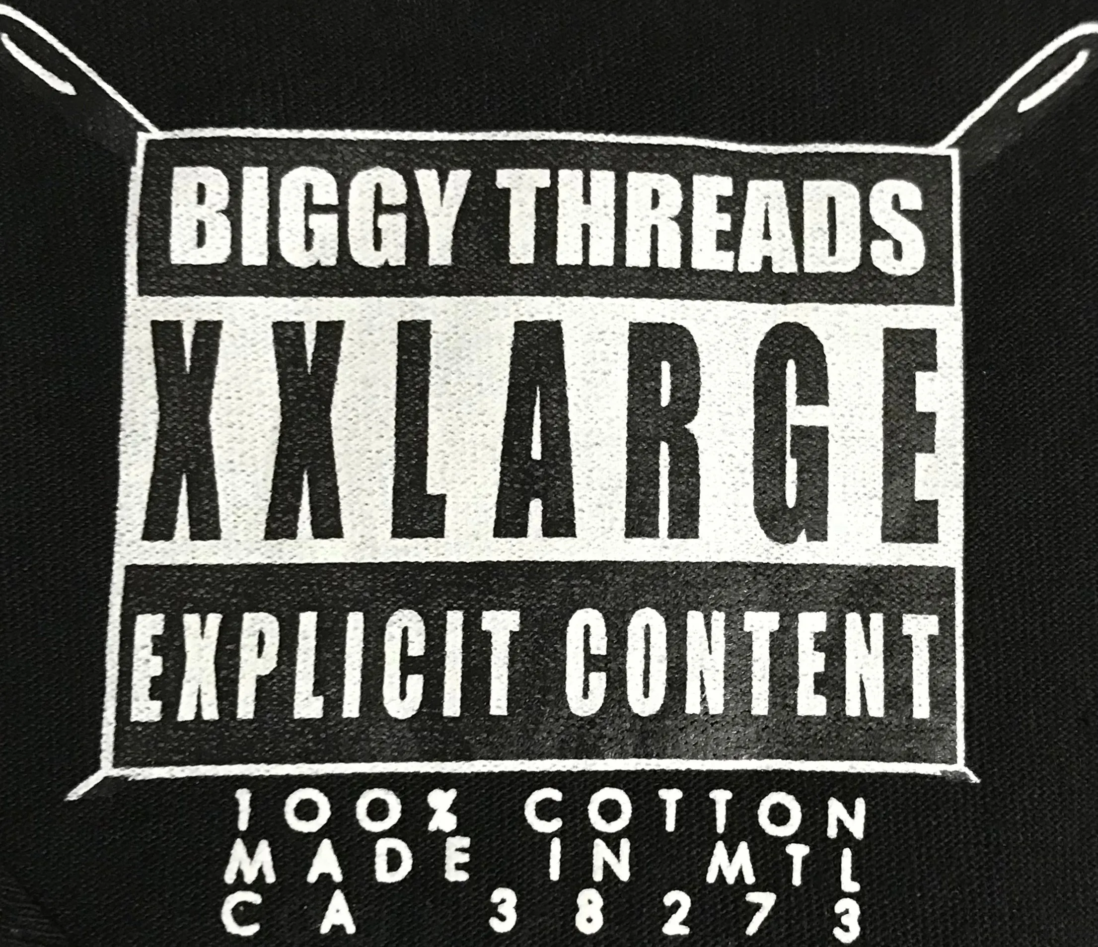 *•BIGGY THREADS•* (BLACK) ~USA~ TANK TOP