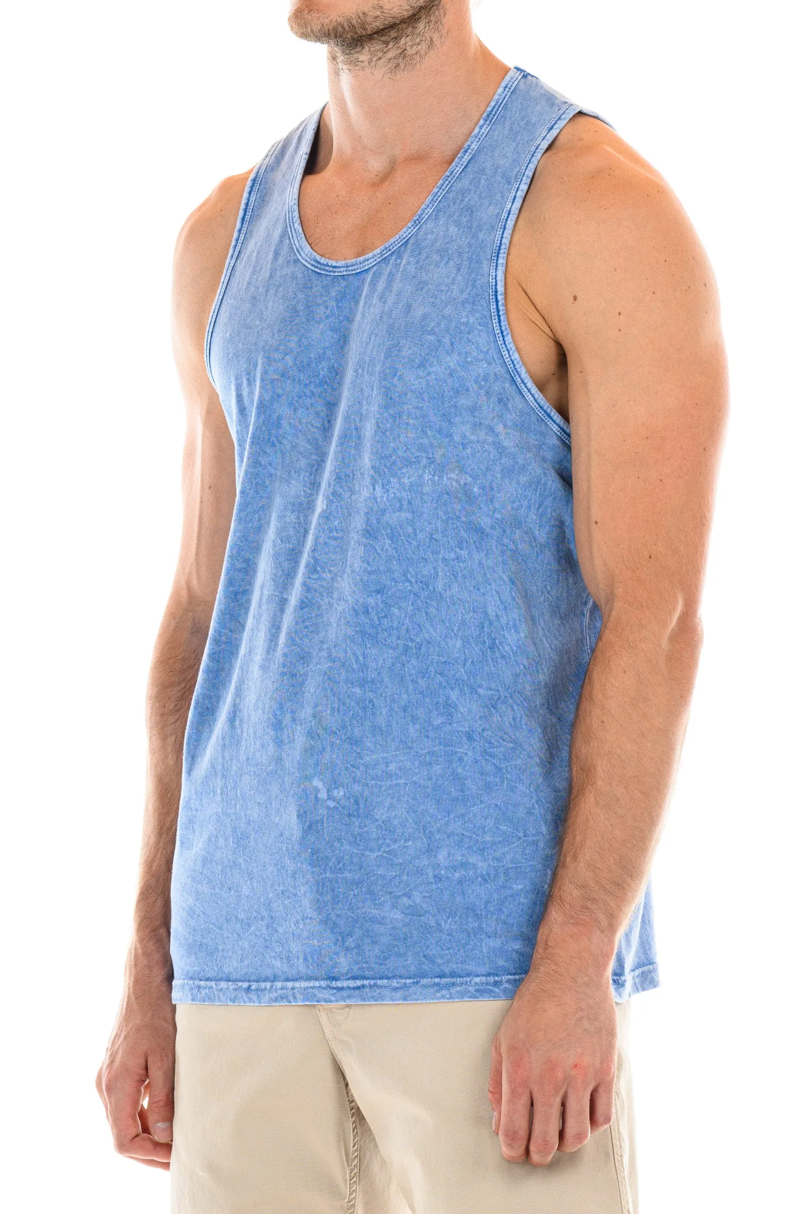 Bondi Beach Mineral Tank - Light Blue