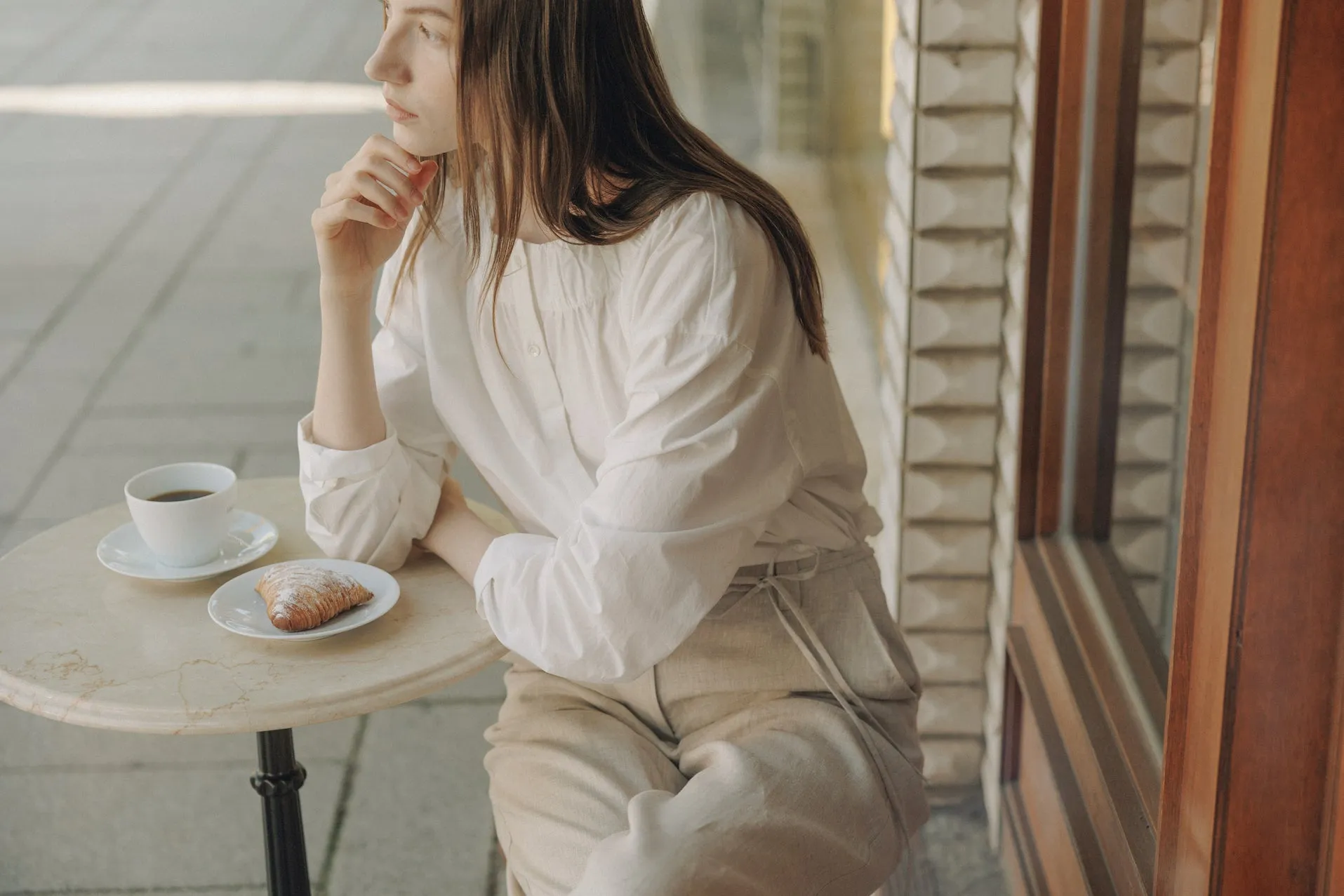 Brioche Blouse -- Organic Cotton