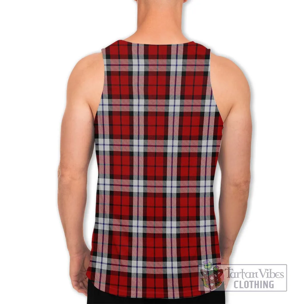 Brodie Dress Tartan Men's Tank Top with Family Crest DNA In Me Style