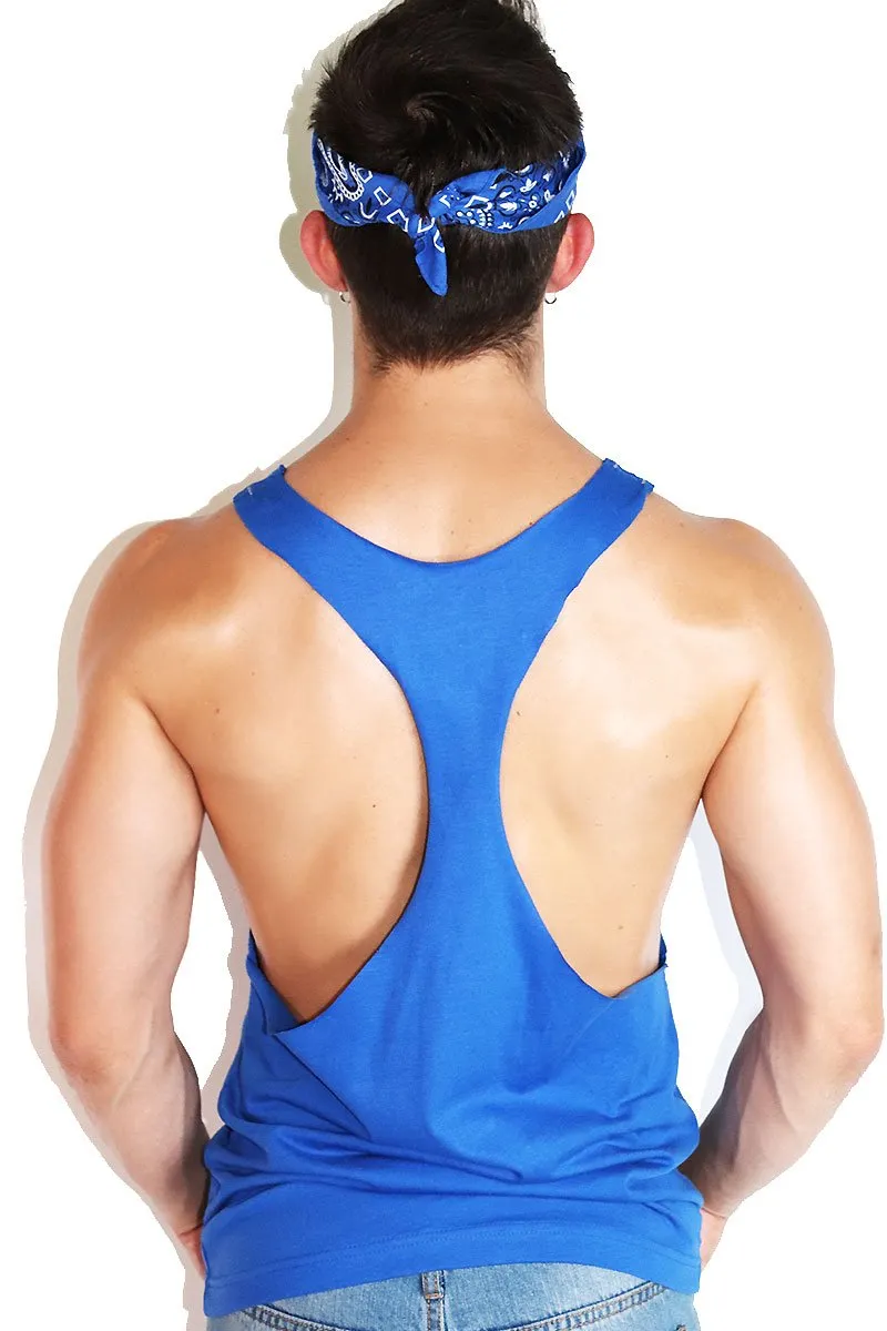 Core String Tank-Royal Blue