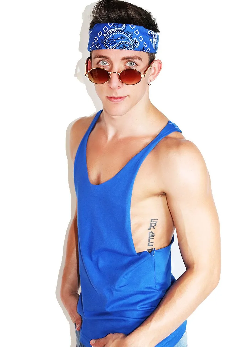 Core String Tank-Royal Blue