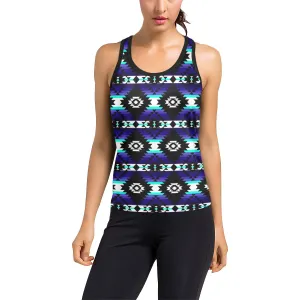 Cree Confederacy Midnight Women's Racerback Tank Top