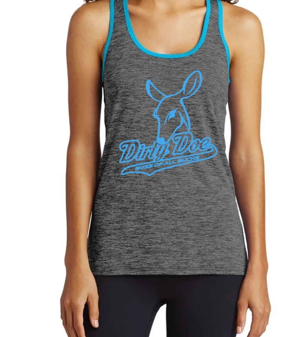 Dirty Doe SPORTS TEK  Racer Back Tank Top