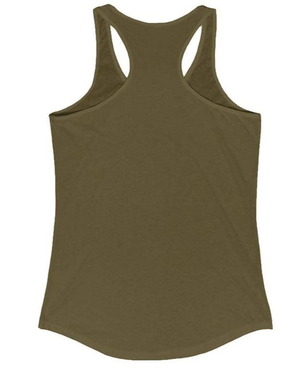 GyftWear Everyday Women's Military Green Racerback Tank Tops