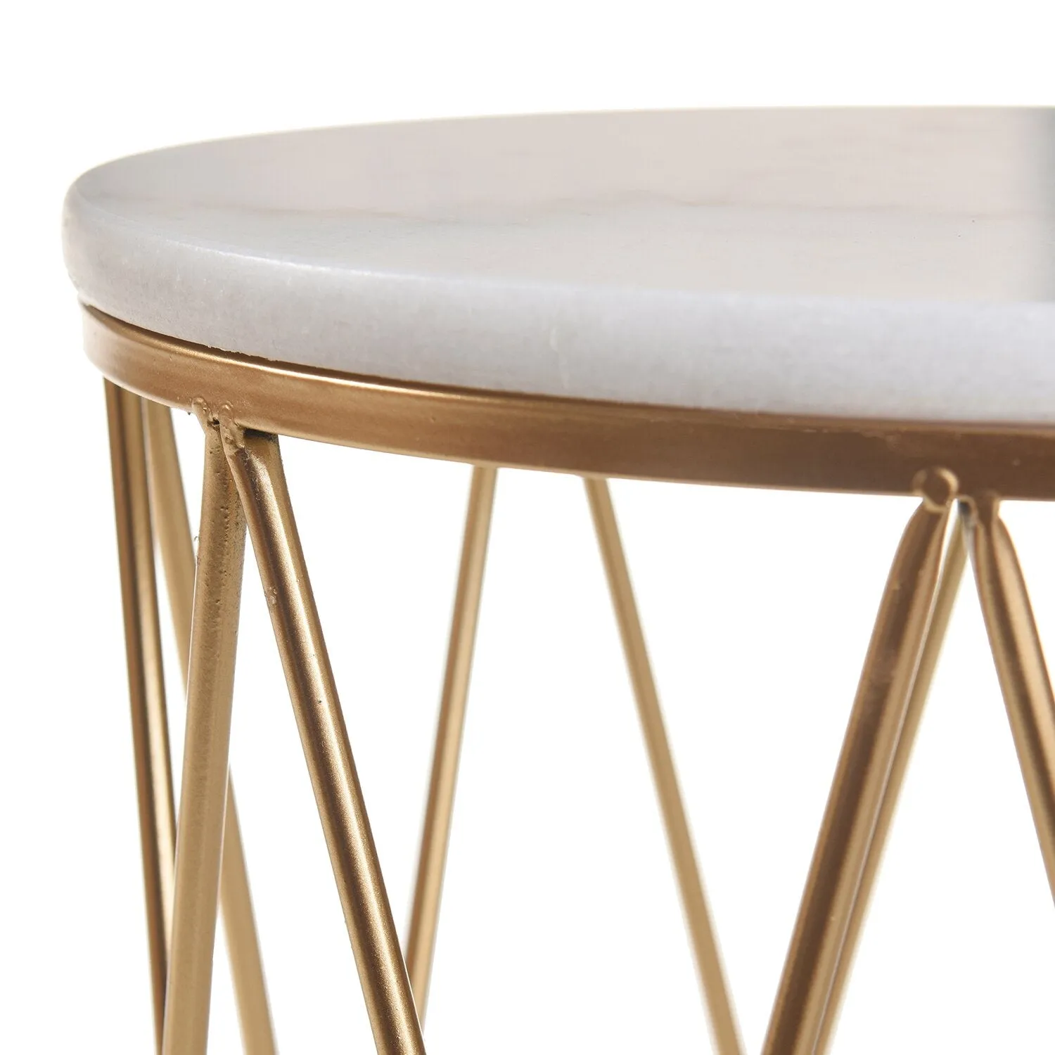 Kosse 2-Piece Accent Table Package - Gold