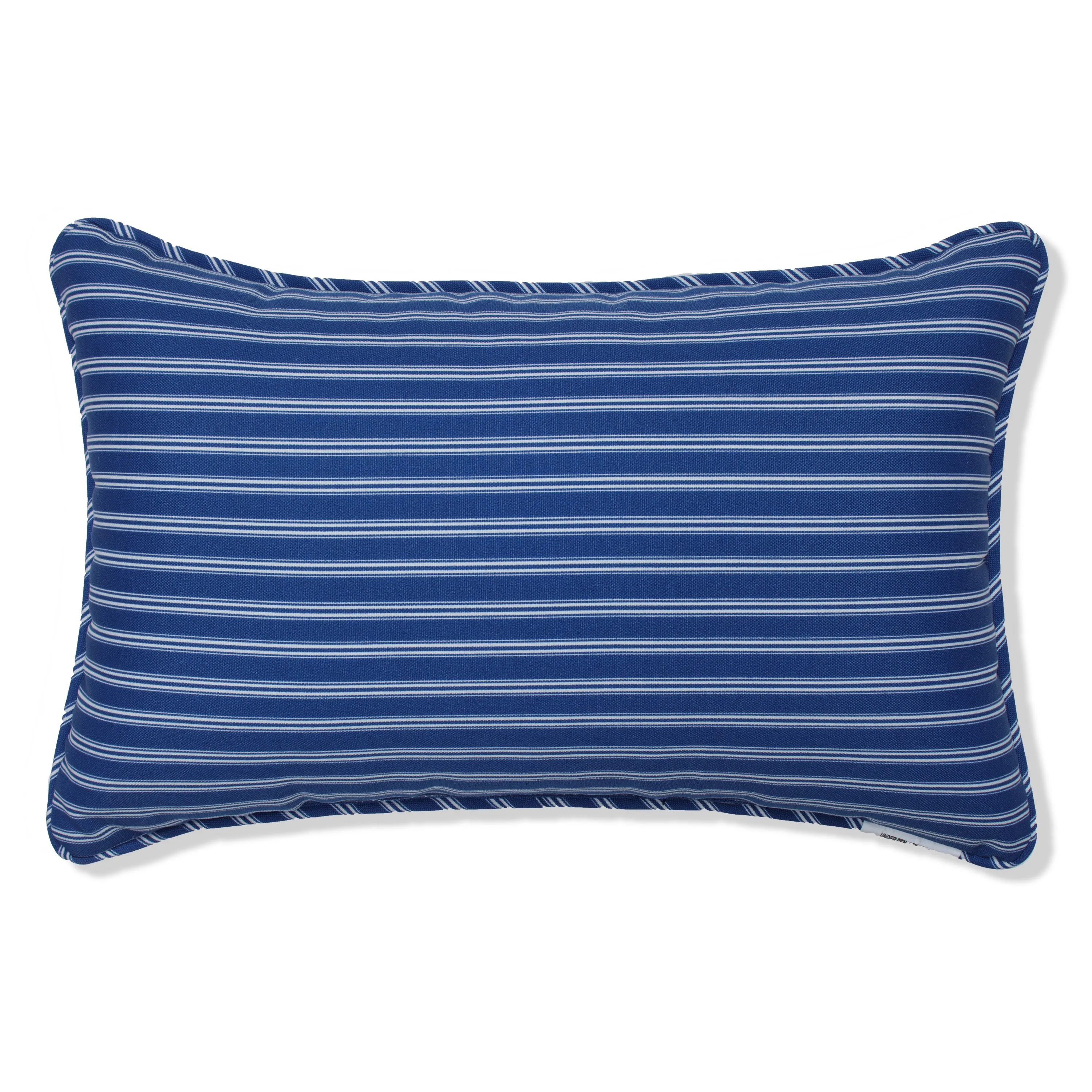 Lake Life Oars Blue 11.5X18.5-Inch Throw Pillow