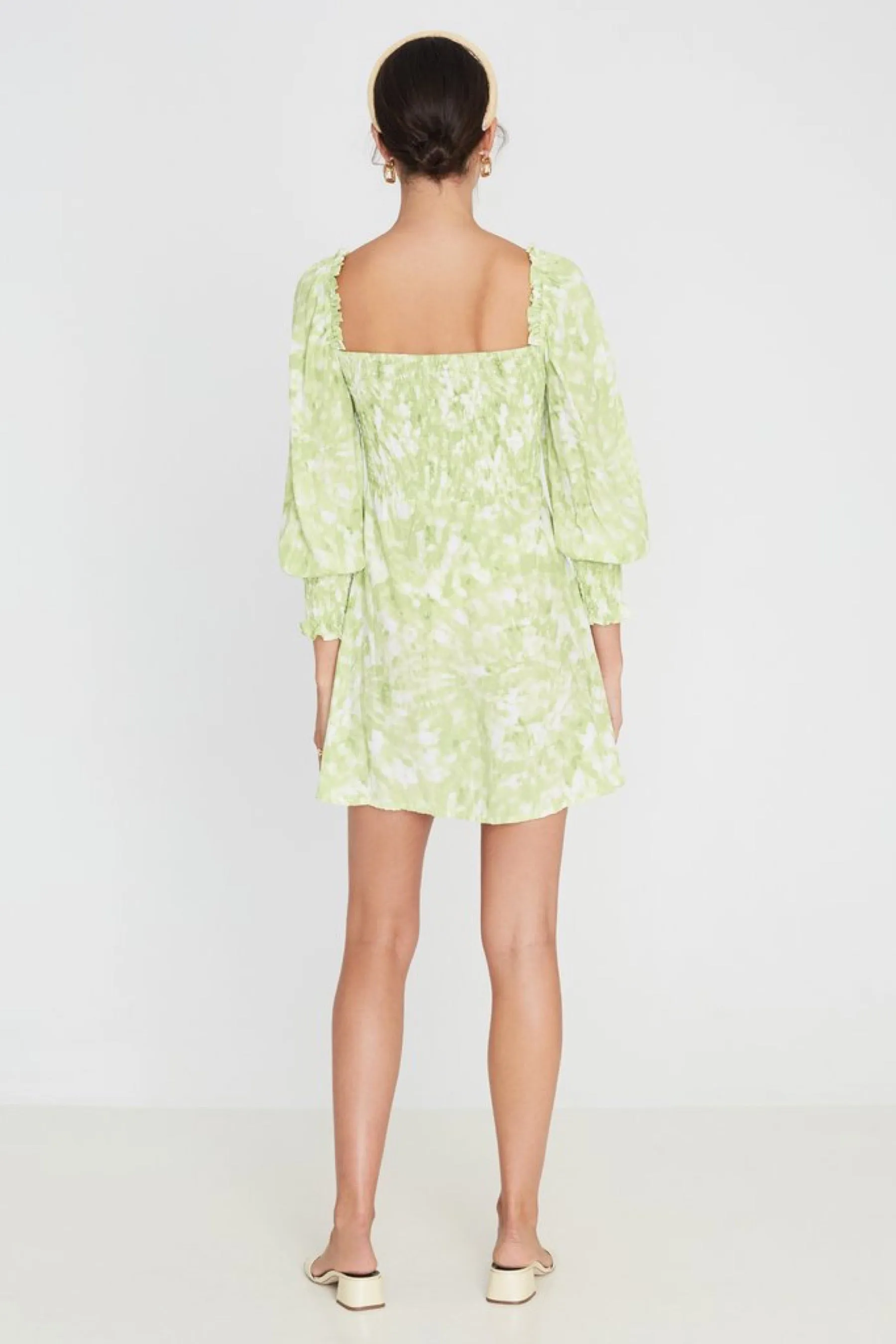 Lime Roos Tie Dye Arianne Dress