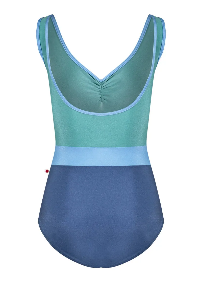 Lucy Tank Leotard (Arctic/Cactus/Moontide)