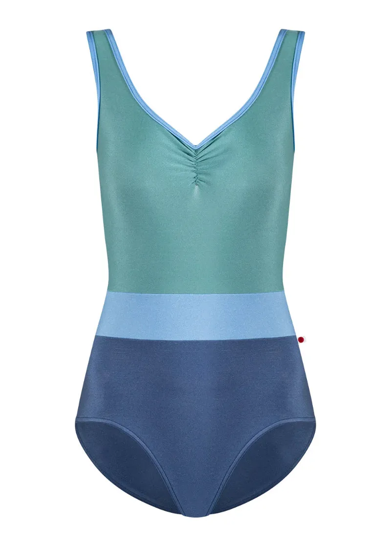 Lucy Tank Leotard (Arctic/Cactus/Moontide)