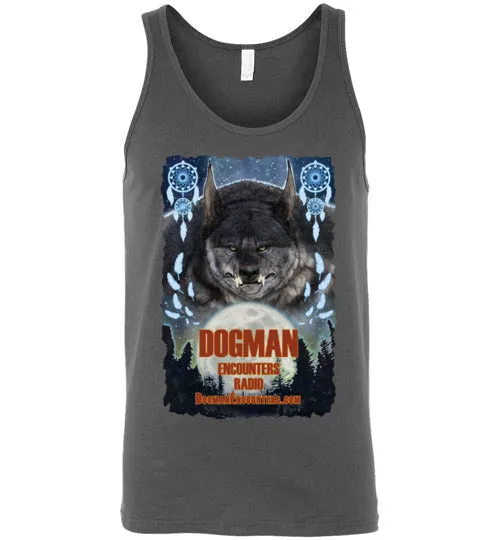 Men's Dogman Encounters Pathfinder Collection Tank Top (design 1, with ripped border)