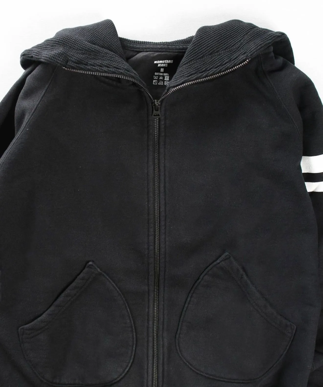 Momotaro 07-044 Heavyweight GTB Hoodie (Black)