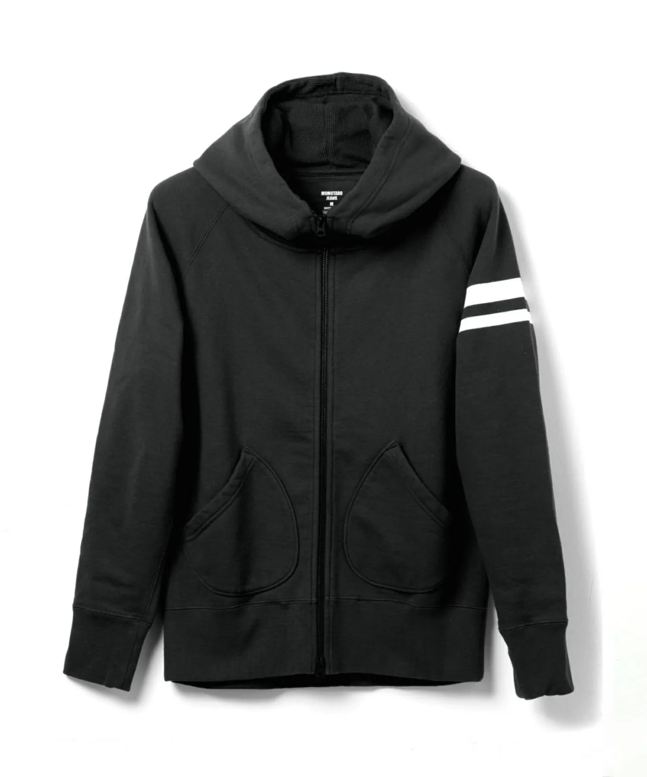 Momotaro 07-044 Heavyweight GTB Hoodie (Black)