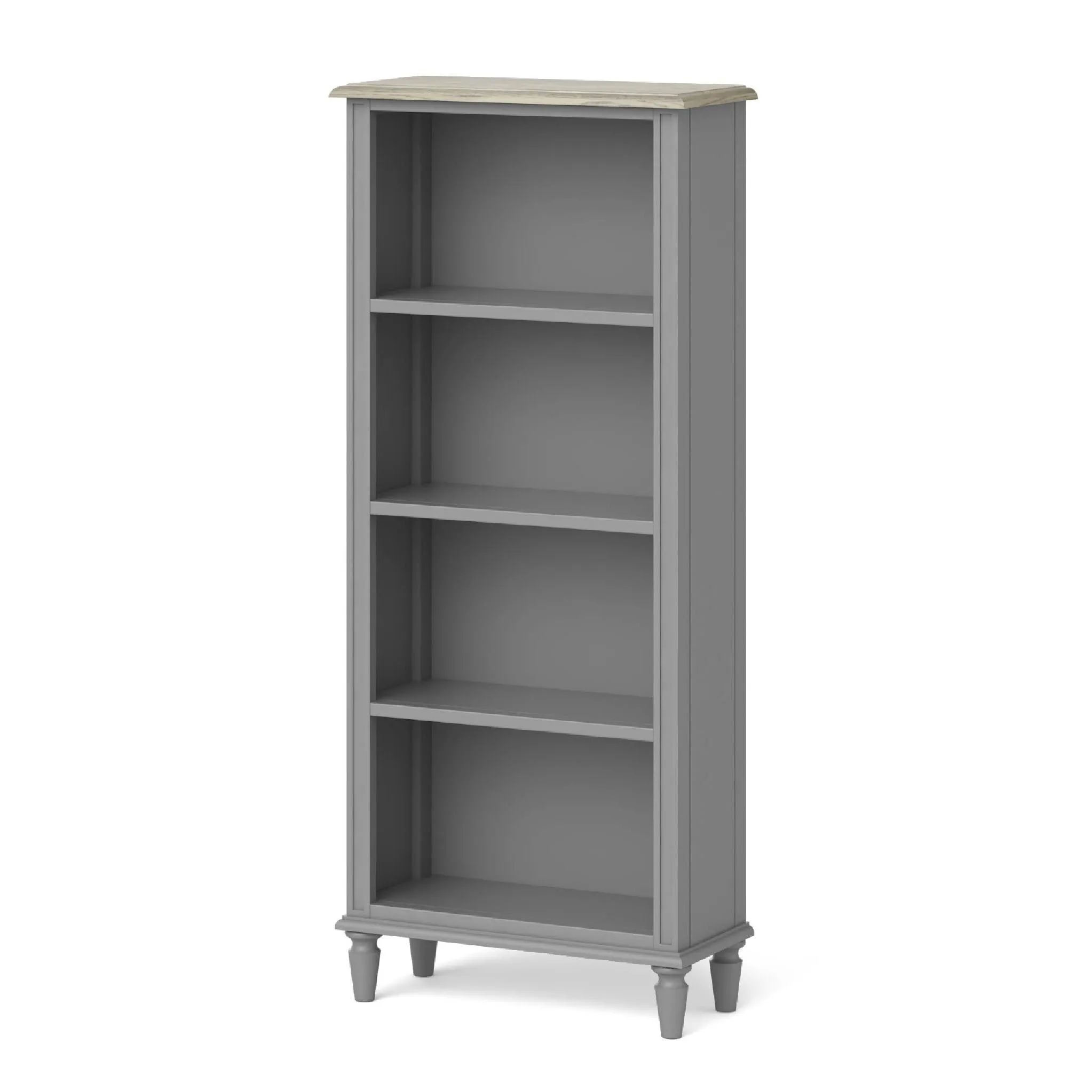 Mulsanne Grey Slim Bookcase