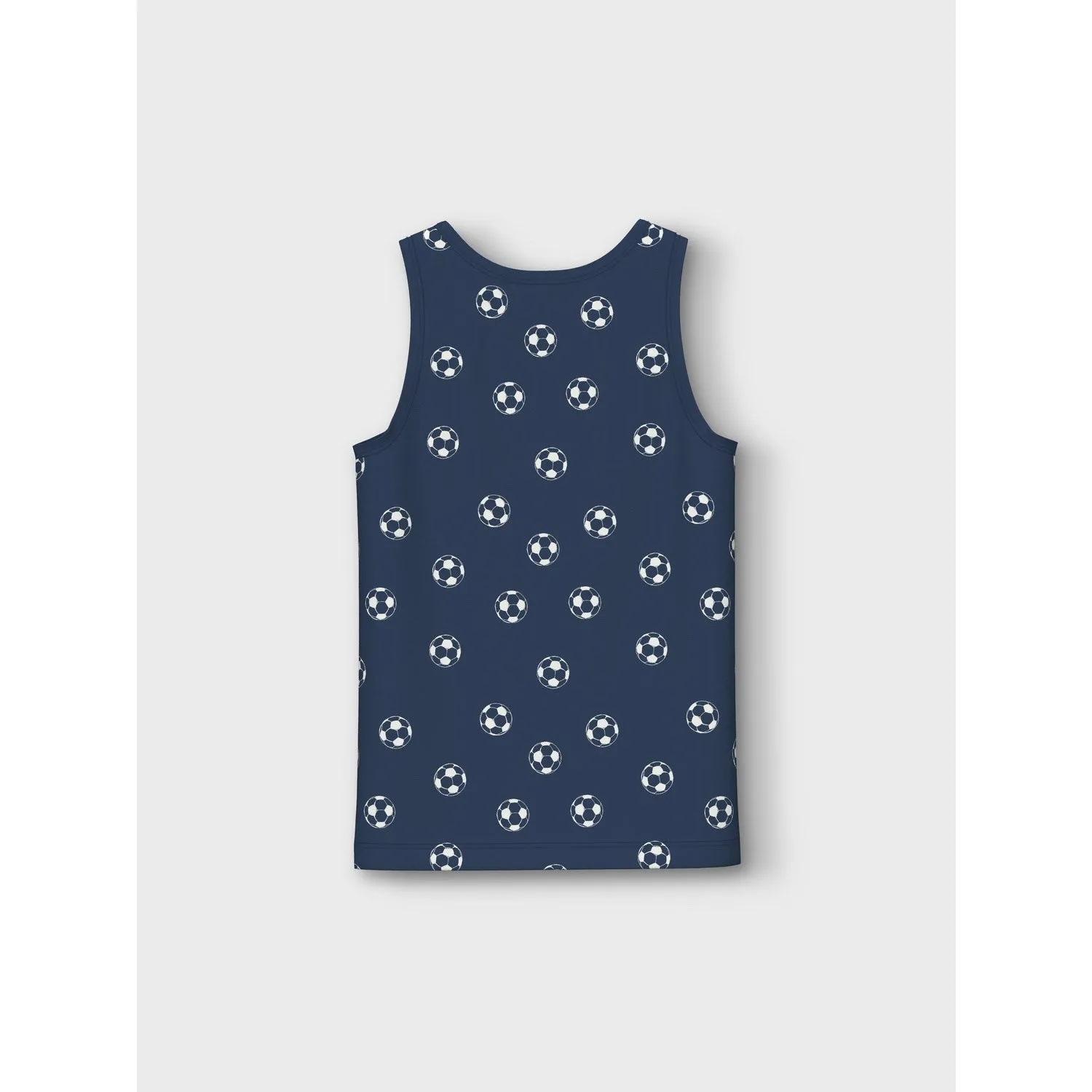 Name It Dark Denim Tank Top 2-pack Dark Denim Football Noos