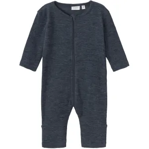 Name It Ombre Blue Wossa Wool/Silk Rib Nightsuit