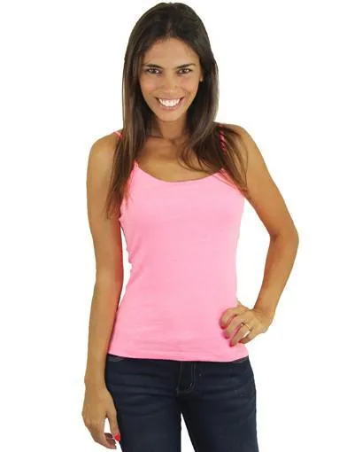 Neon Pink Tank Top