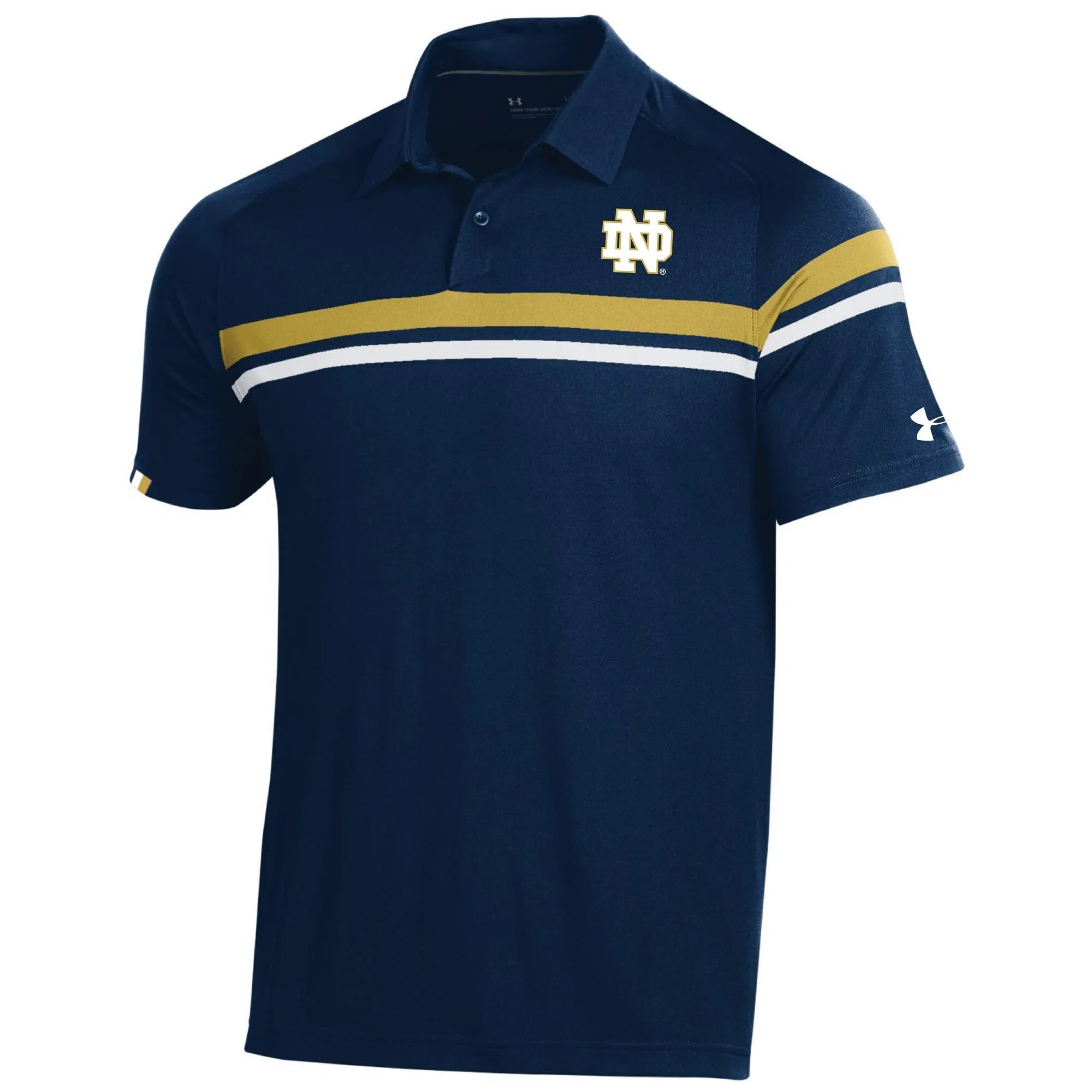 Notre Dame Fighting Irish Under Armour 2019 Sideline Tour Drive Coaches Polo