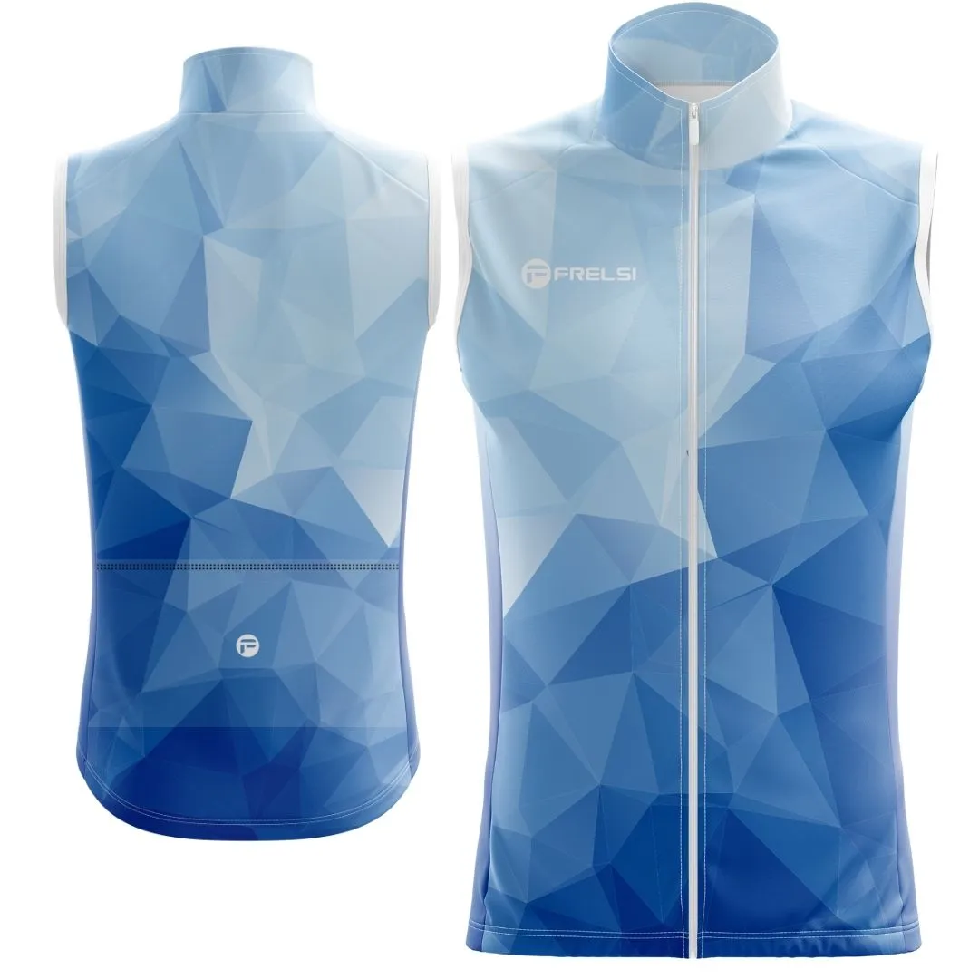 Ocean Blue | Sleeveless Cycling Jersey