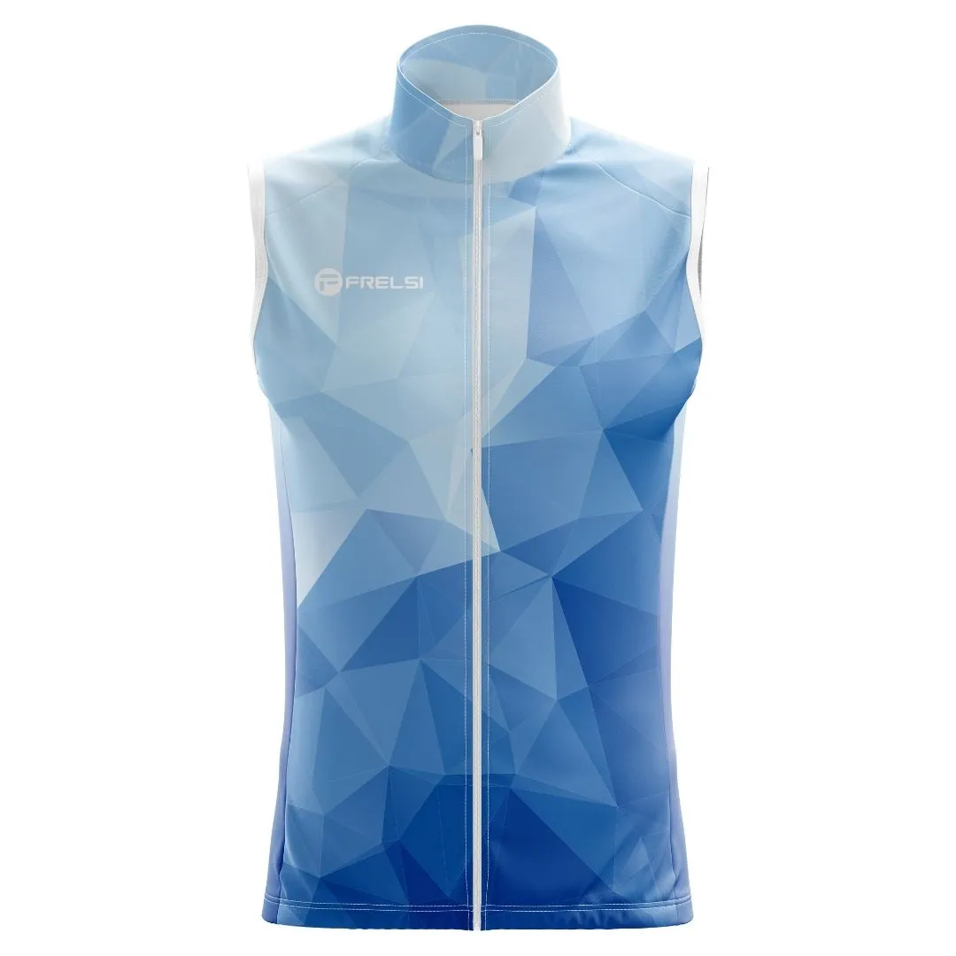 Ocean Blue | Sleeveless Cycling Jersey