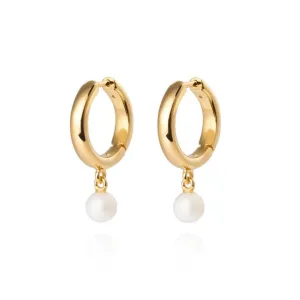 Pearl Mini Hoops