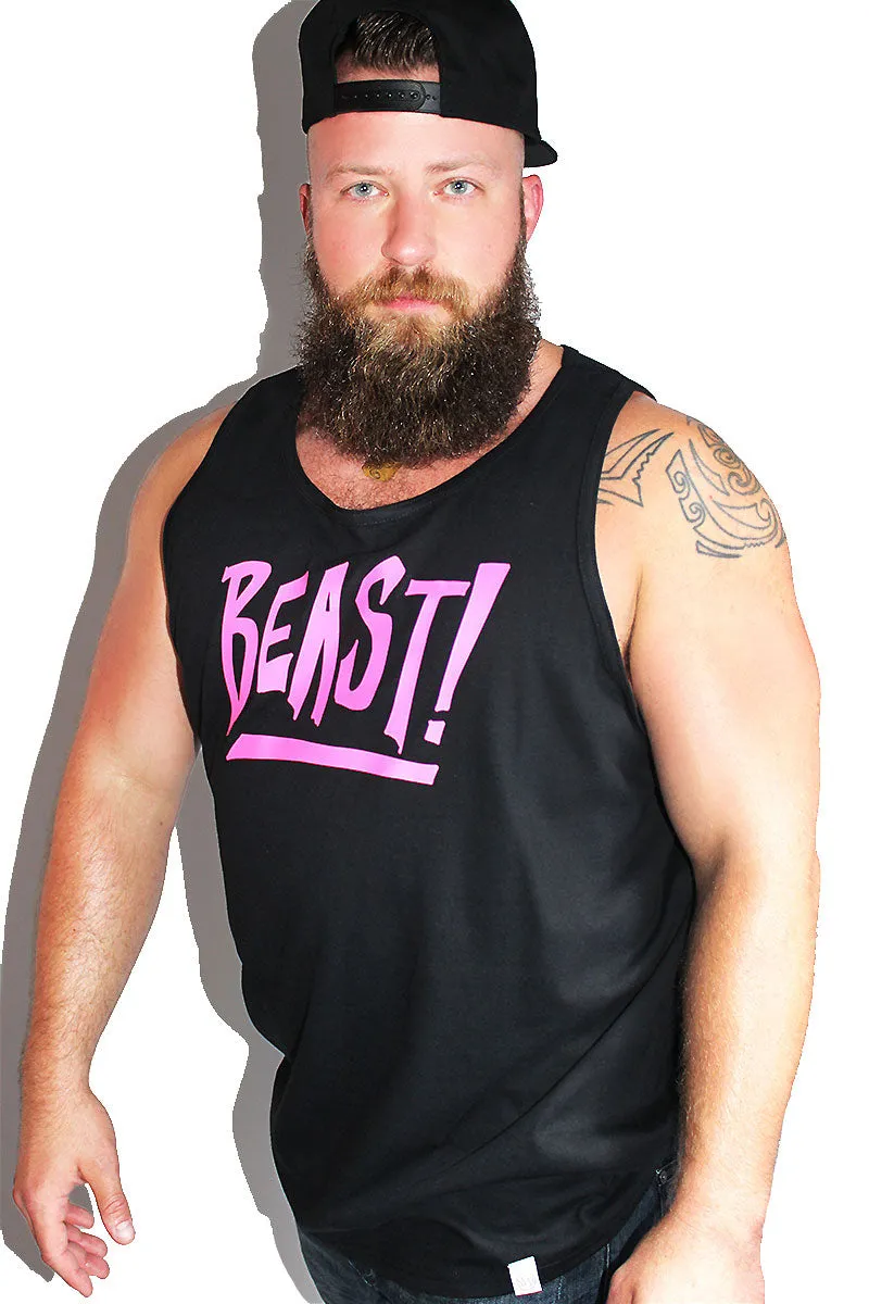 PLUS: Beast Racerback Tank-Black