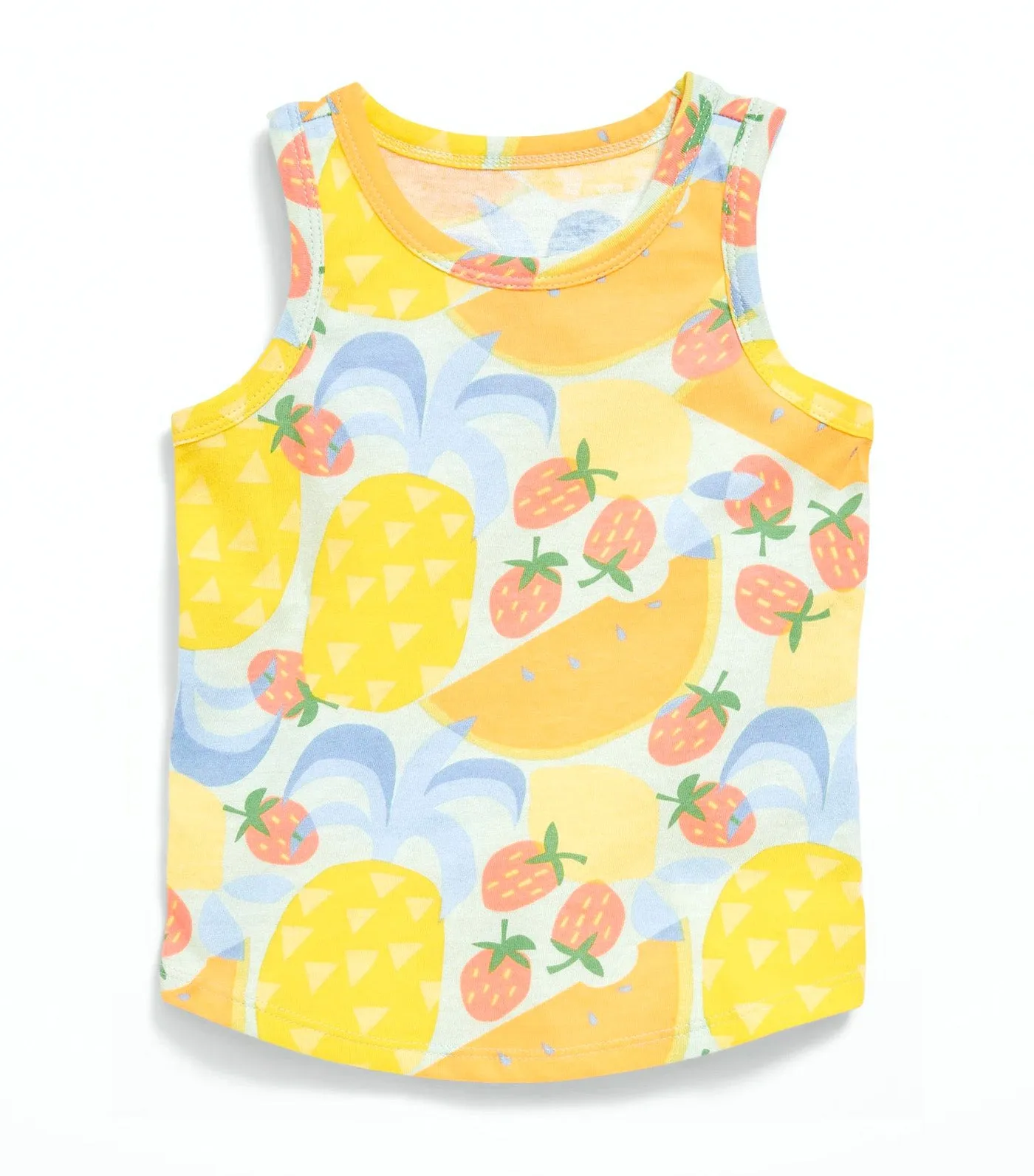 Printed Tank Top for Toddler Girls - Mixed Fruit