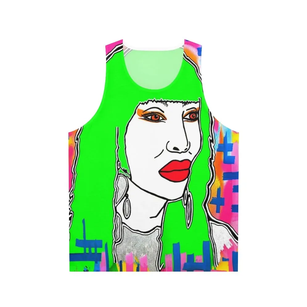 "Pete Burns Dead or Alive Unisex Music Pop Tank Top"