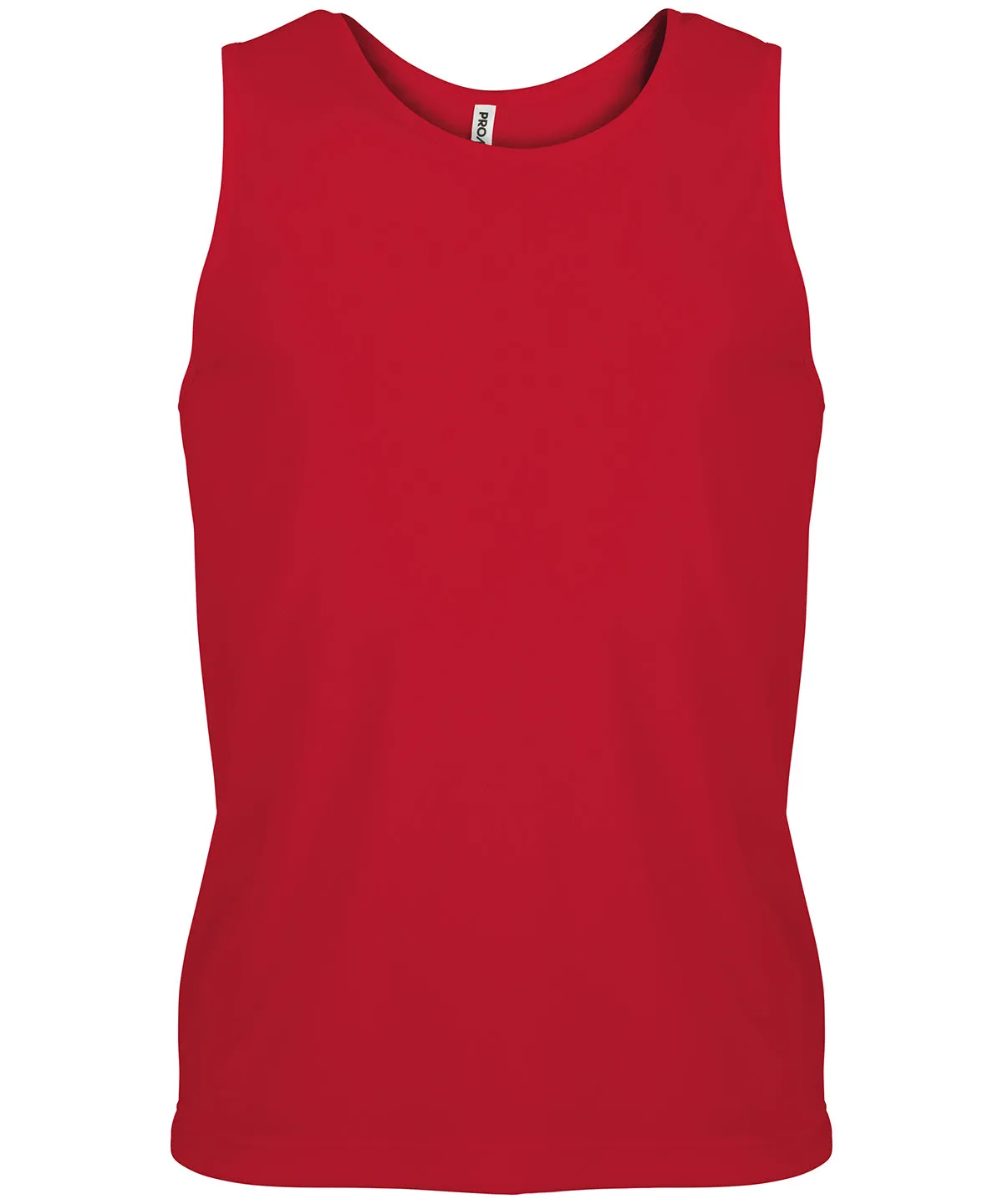 Red - Men's sports vest