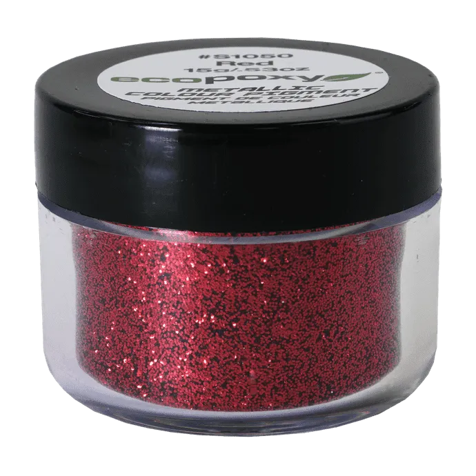 Red Polyester Glitter