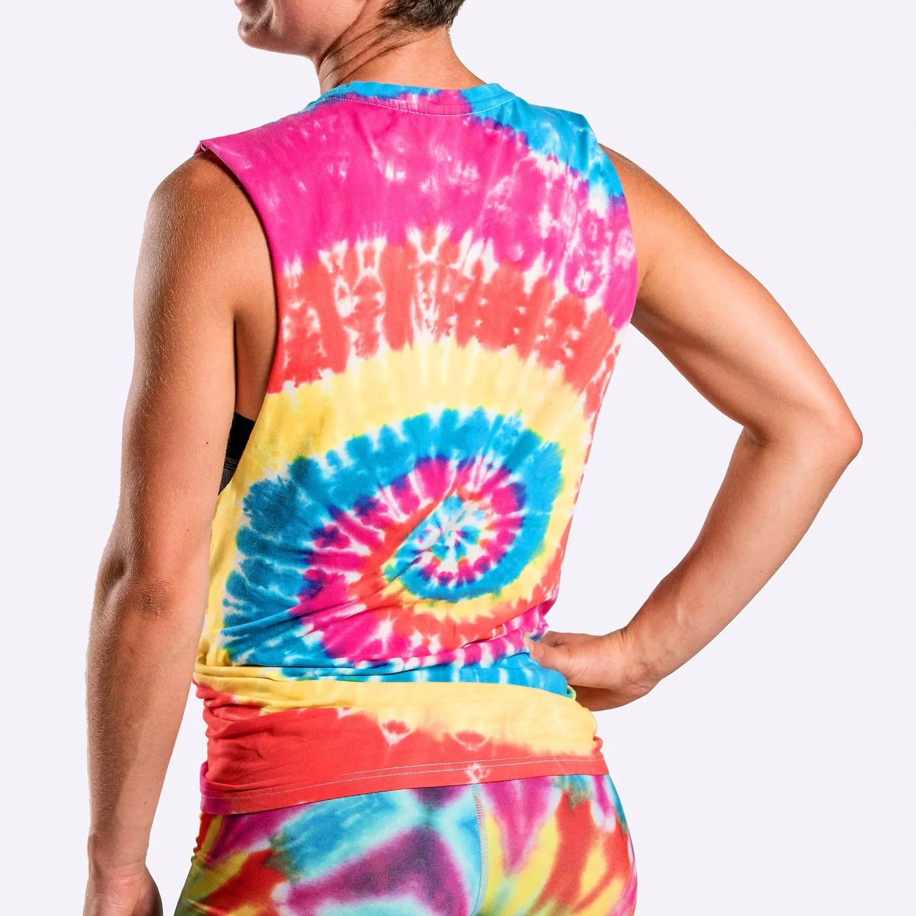 TWL - UNISEX MUSCLE TANK - TIE DYE FOR