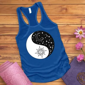 Yin Yang Sun and Moon Tank Top